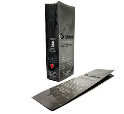 Personalized Coffee Packaging Bags Multi Colors Foil Side Gusseted