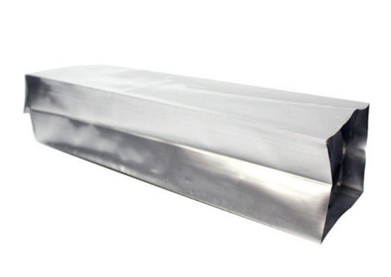 Food Packaging Foil Gusseted Bags , Heat Seal Aluminum Foil Bag High Barrier