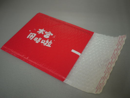 Red Bubble Lined Poly Mailers 10.5 X 16 Puncture Resistant Shock Proof
