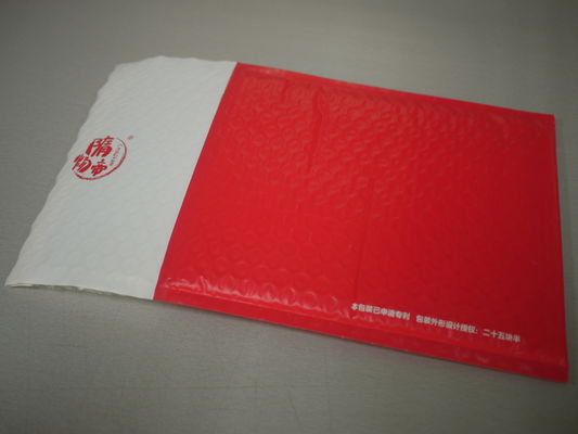 Red Bubble Lined Poly Mailers 10.5 X 16 Puncture Resistant Shock Proof