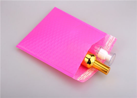 Pink Poly Bubble Mailers With Co - Extruded Polyethylene Film 165x255 B6