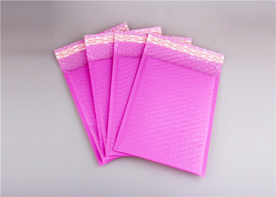 Pink Poly Bubble Mailers With Co - Extruded Polyethylene Film 165x255 B6