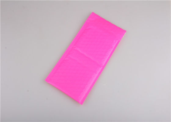 Poly Pink Bubble Mailers Bags , Bubble Mailing Envelopes Colorful For Packaging