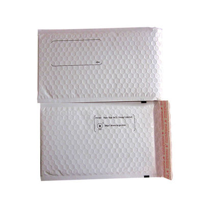 Self Sealing White Bubble Envelopes Shockproof For Books / DVD / Gifts