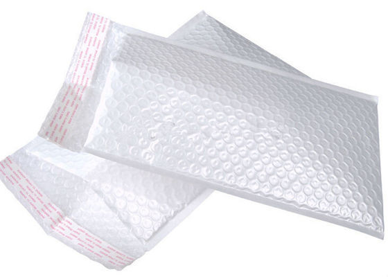 Self Sealing White Bubble Envelopes Shockproof For Books / DVD / Gifts