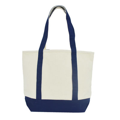 Standard Size Canvas Tote Bag Handbags Custom Printing 18x13x6 Inch