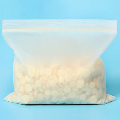 Compostable Biodegradable Ziplock Bags 50 Microns Thickness For Food Packing